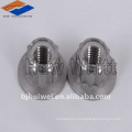 Titanium hex nyloc nut